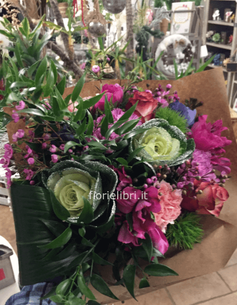 Centrotavola colorato stile country chic