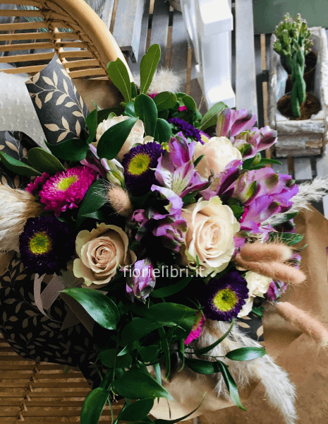 bouquet di fiori colorati