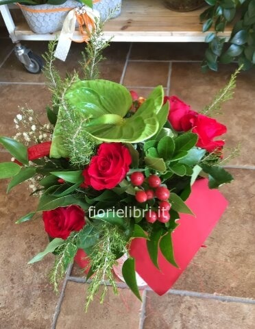 Composizione di fiori freschi